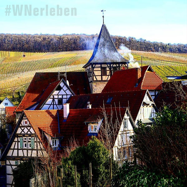 Das Zentrum von Strümpfelbach im Remstal